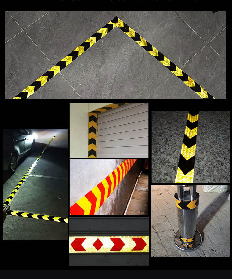 Road Safety Guardrail Markings Road Safety Guardrail Markings